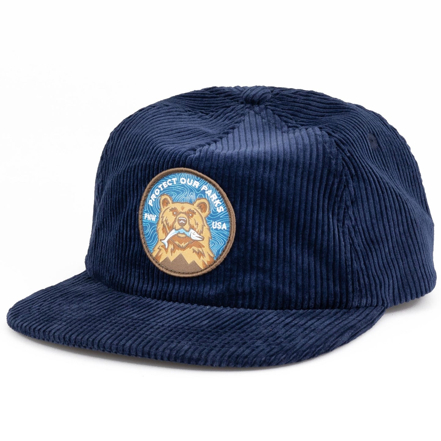Protect Our Parks Bear Corduroy Cap Rainier Watch