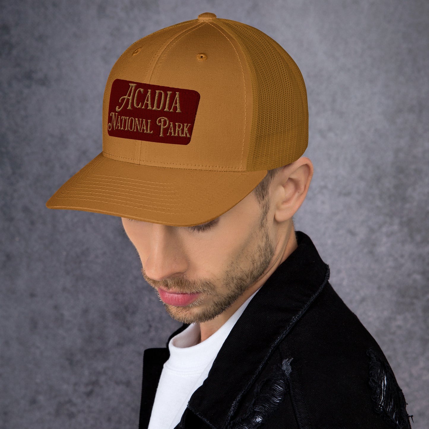 Acadia National Park Embroidered Trucker Hat Park Service Apparel