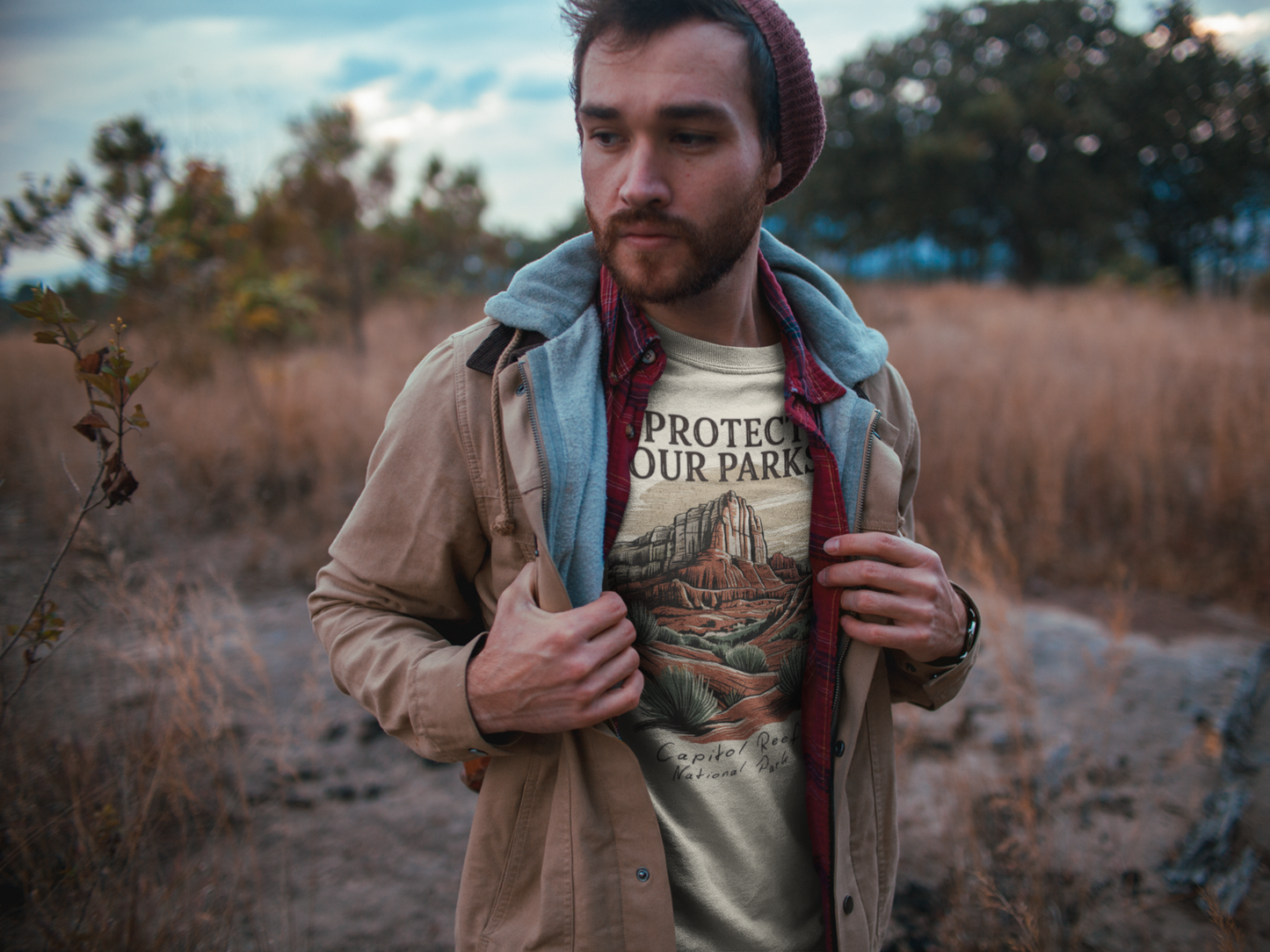 Protect Our Parks Capitol Reef National Park Unisex Fit Soft T-Shirt Printify