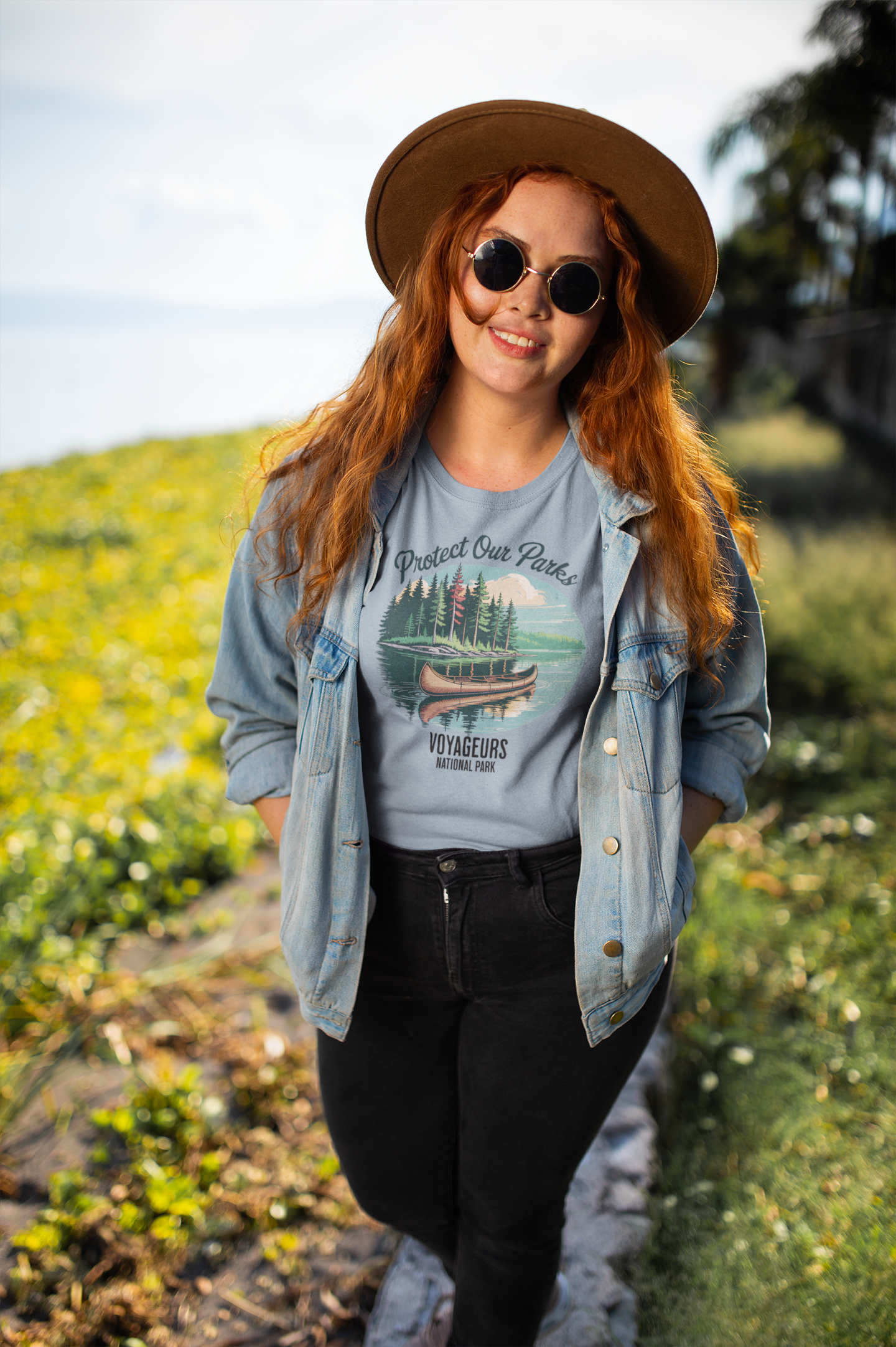 Protect Our Parks Voyageurs National Park Unisex Fit Soft T-Shirt Printify