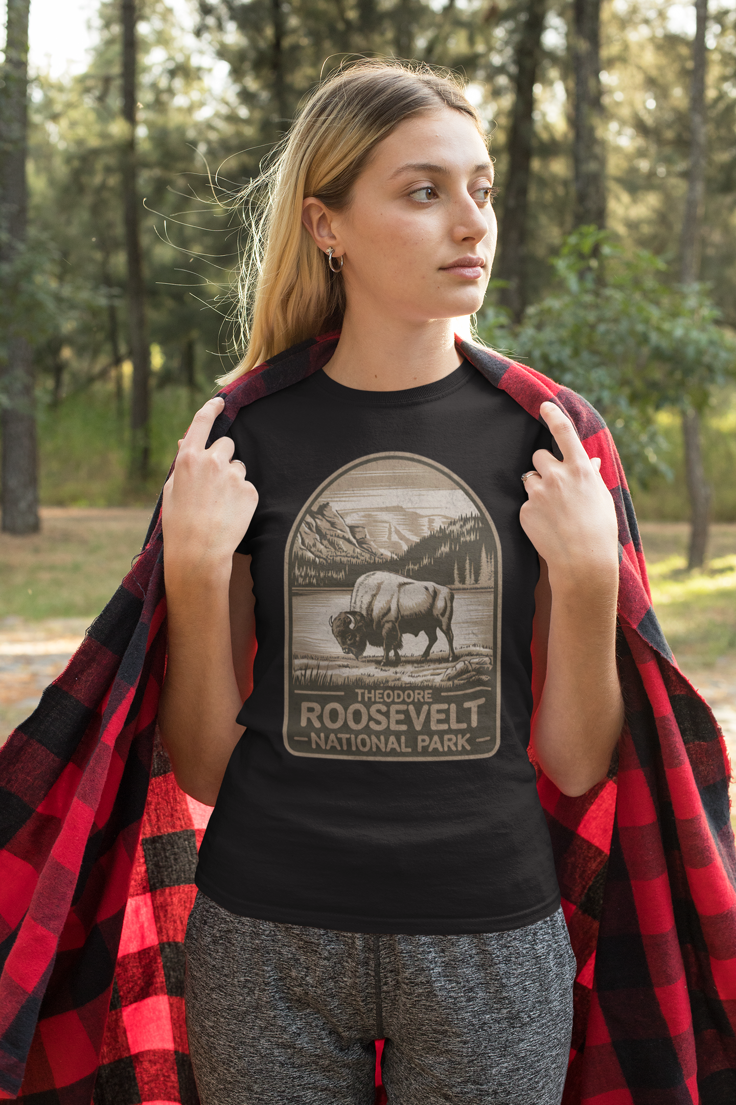 Theodore Roosevelt National Park Unisex Fit Soft T-Shirt Printify