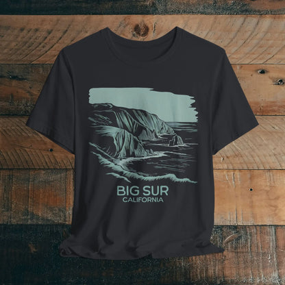 Big Sur California Unisex Fit Soft T-shirt Nature Tee - Park Service Apparel