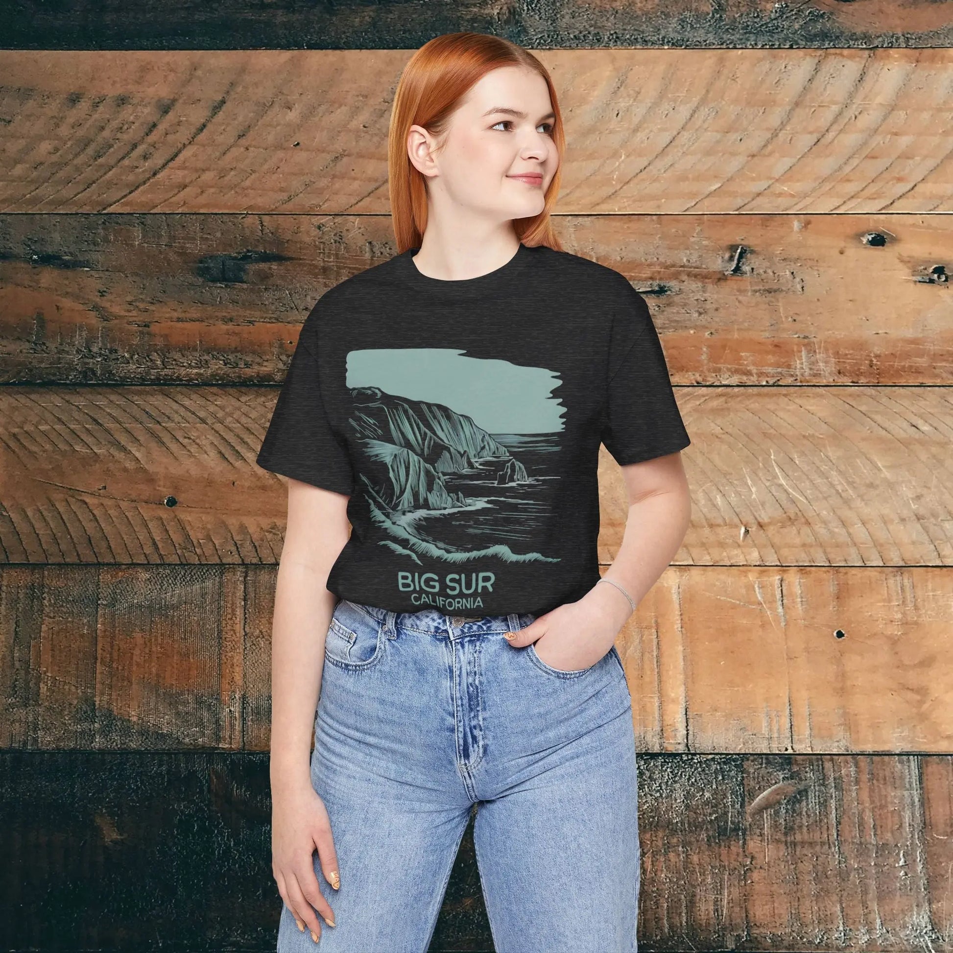 Big Sur California Unisex Fit Soft T-shirt Nature Tee - Park Service Apparel