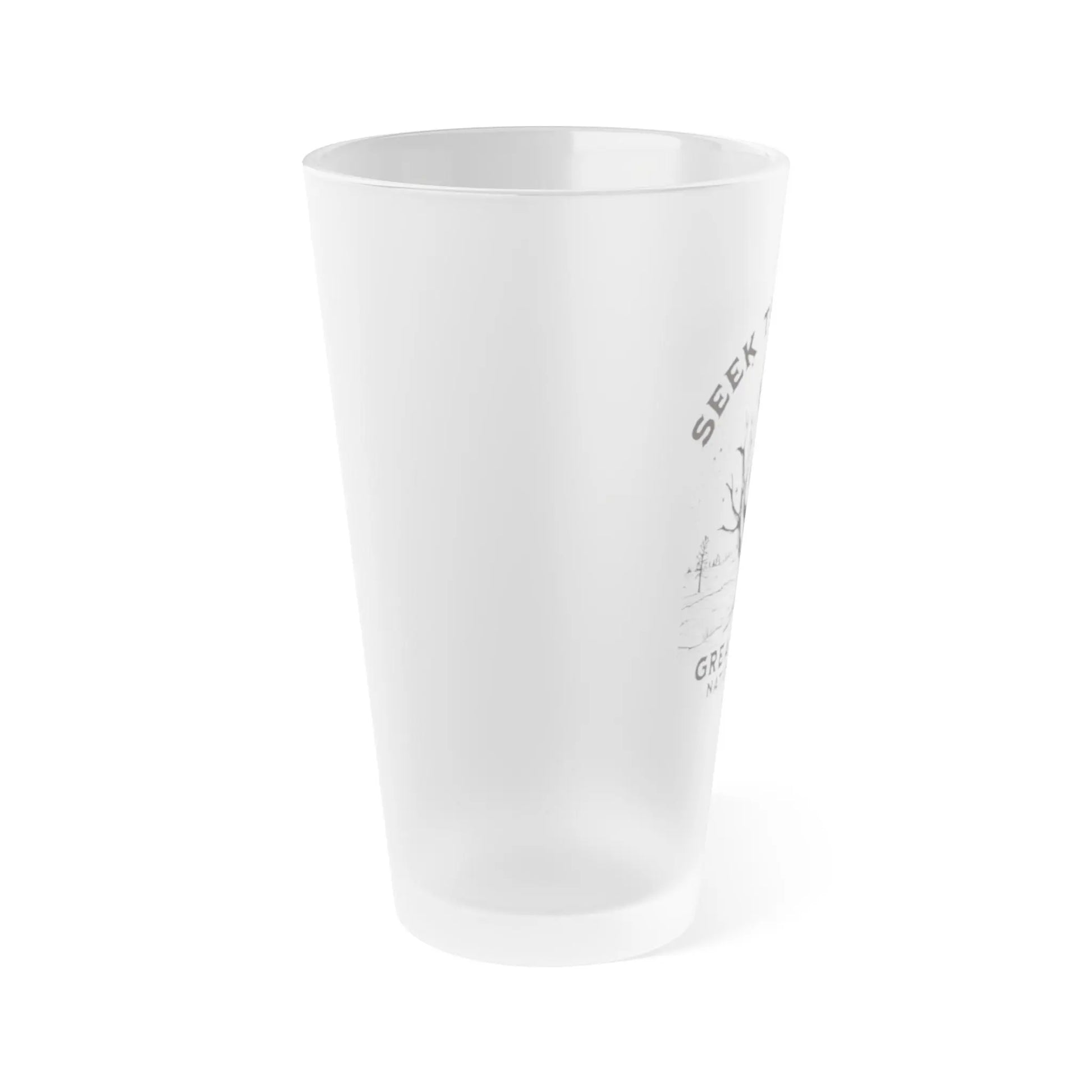 Great Basin National Park Frosted Pint Glass 16oz Seek The Stars - Park Service Apparel