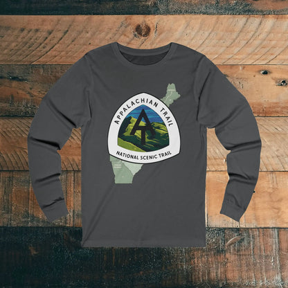 Appalachian National Scenic Trail Unisex Fit Long Sleeve T-shirt AT - Park Service Apparel