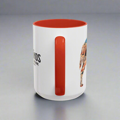 Badlands National Park Accent Coffee Mug 11oz 15oz South Dakota Buffalo Blue Black Pink Red Outdoor Inspired Printify