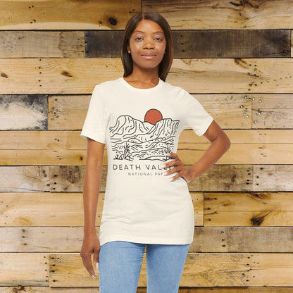 Death Valley National Park Desert Lines Unisex Fit Soft T-Shirt - Park Service Apparel
