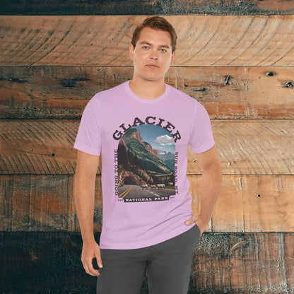 Glacier National Park Unisex Fit T-Shirt Going To The Sun Road Montana - Park Service Apparel
