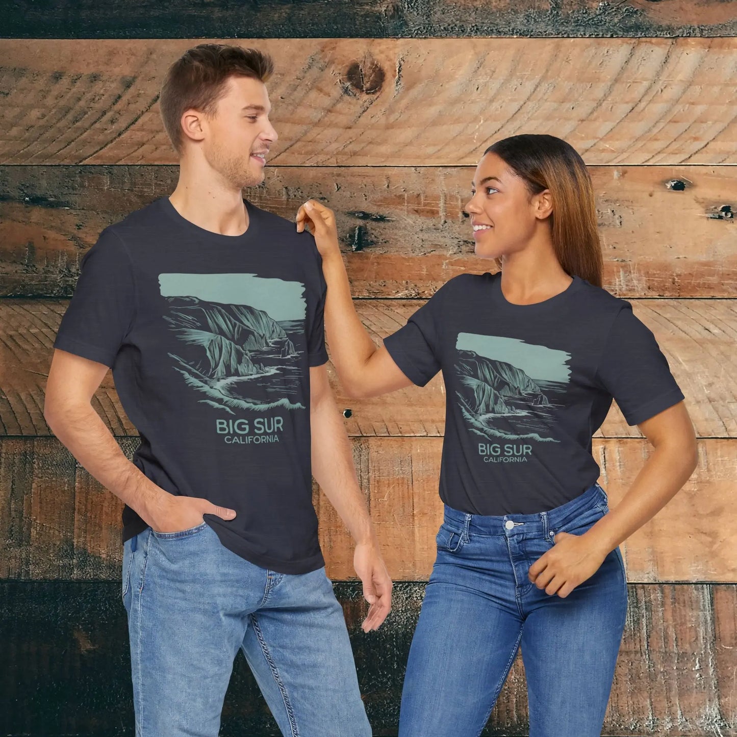 Big Sur California Unisex Fit Soft T-shirt Nature Tee - Park Service Apparel