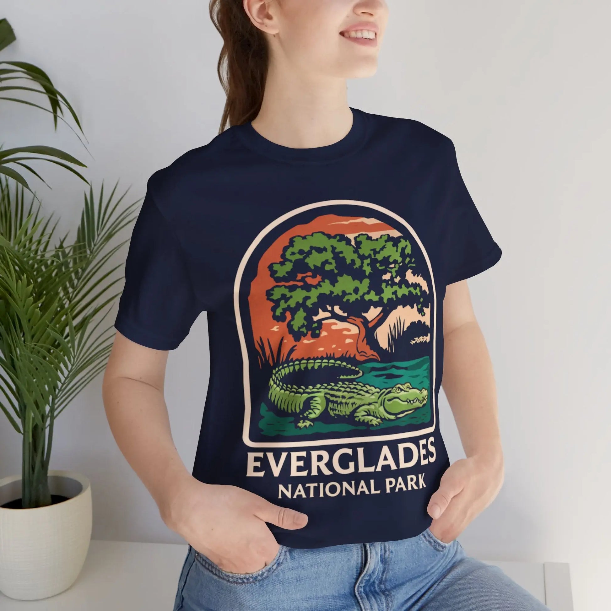 Everglades National Park Unisex Fit T-Shirt Alligator Tee - Park Service Apparel