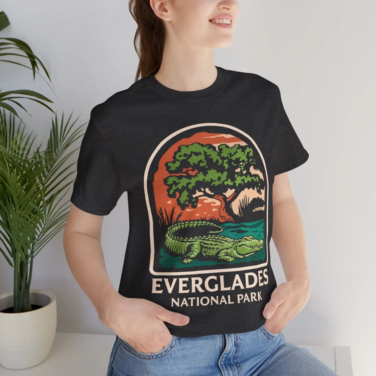 Everglades National Park Unisex Fit T-Shirt Alligator Tee - Park Service Apparel