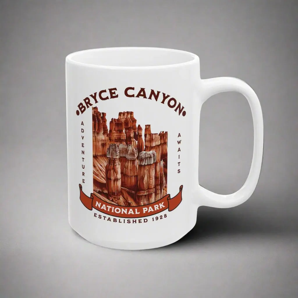 Bryce Canyon National Park Scenic Ceramic Mug (11oz,15oz) Dishwasher Safe - Park Service Apparel