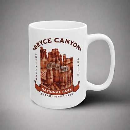 Bryce Canyon National Park Scenic Ceramic Mug (11oz,15oz) Dishwasher Safe - Park Service Apparel