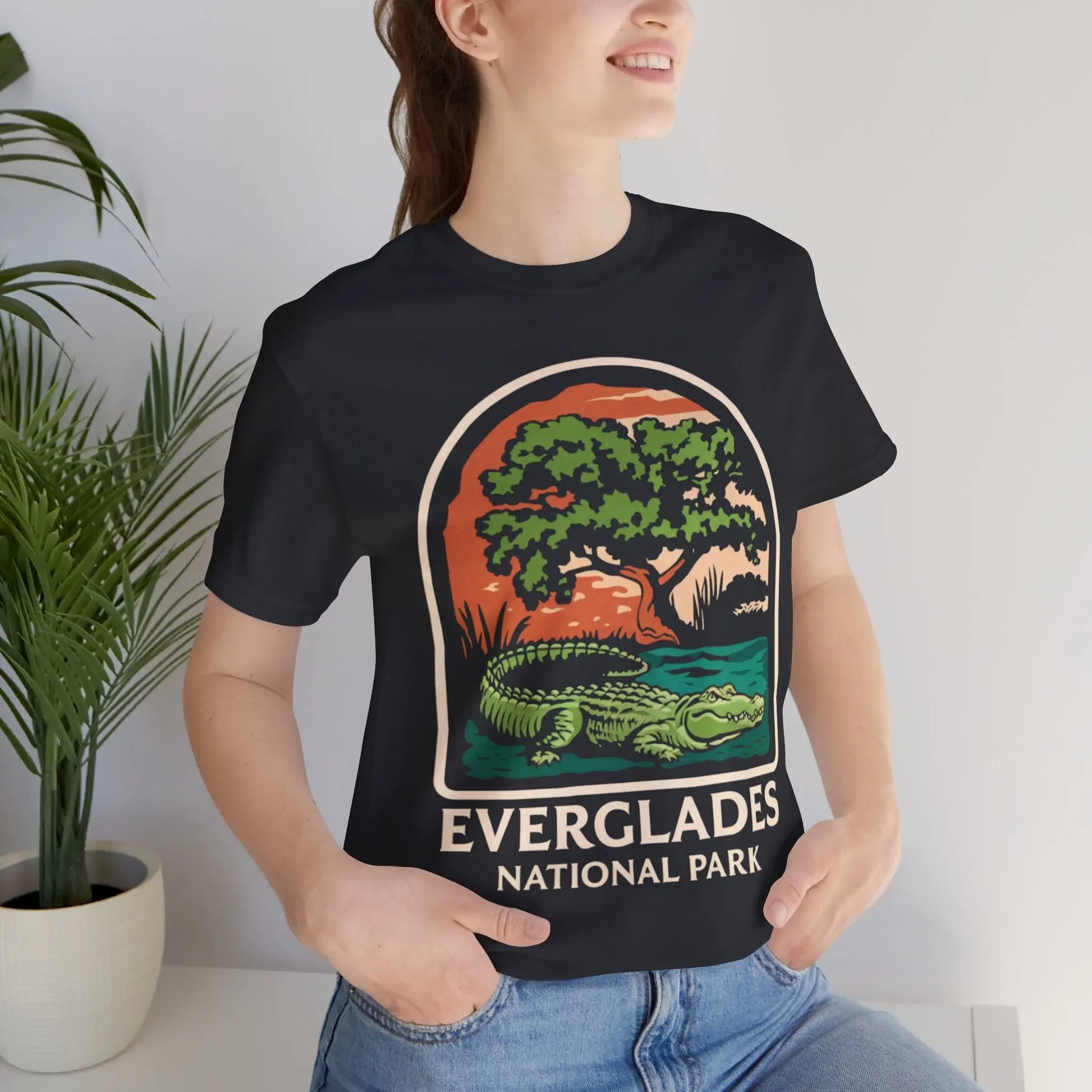 Everglades National Park Unisex Fit T-Shirt Alligator Tee - Park Service Apparel