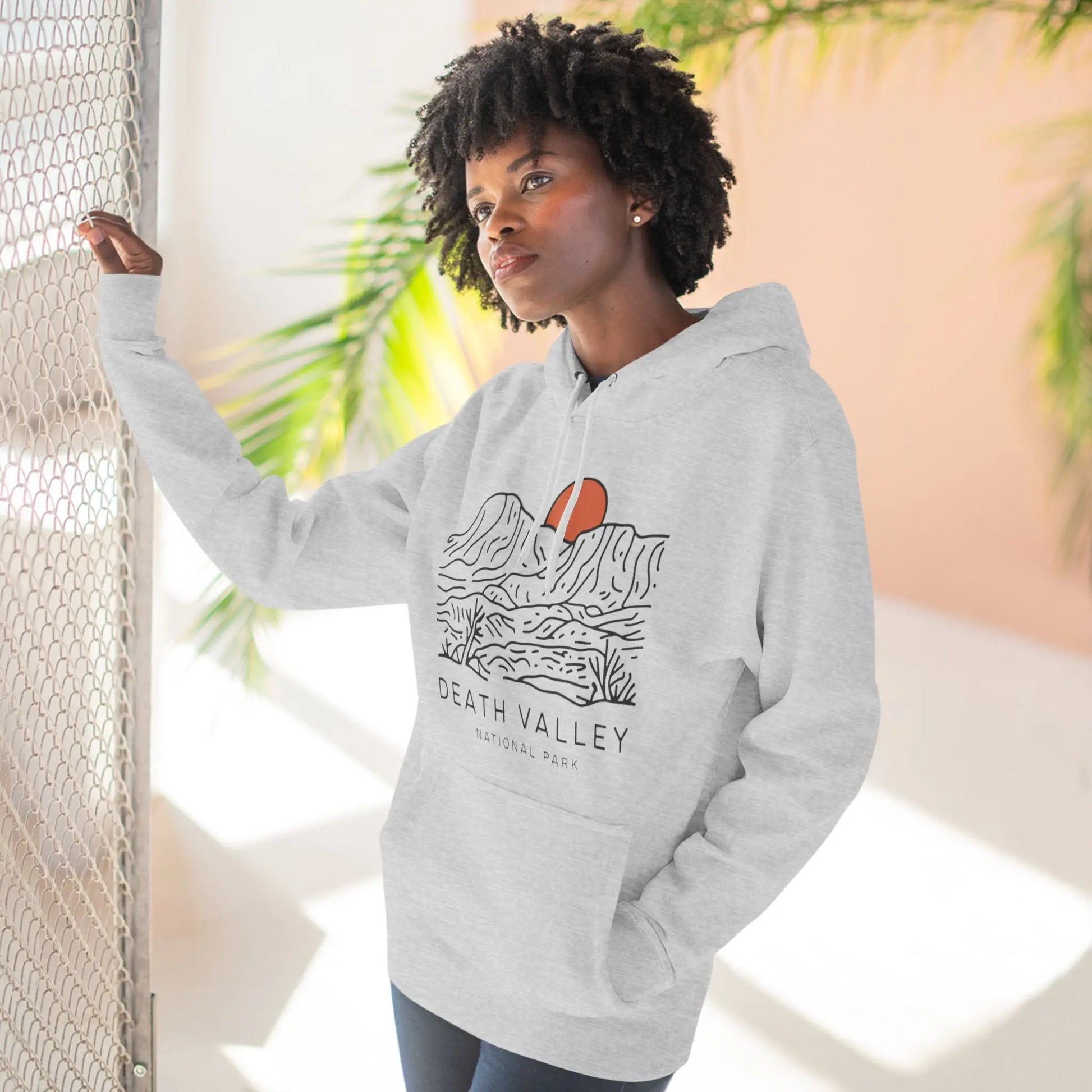 Death Valley National Park Fleece Hoodie Desert Dunes - Park Service Apparel