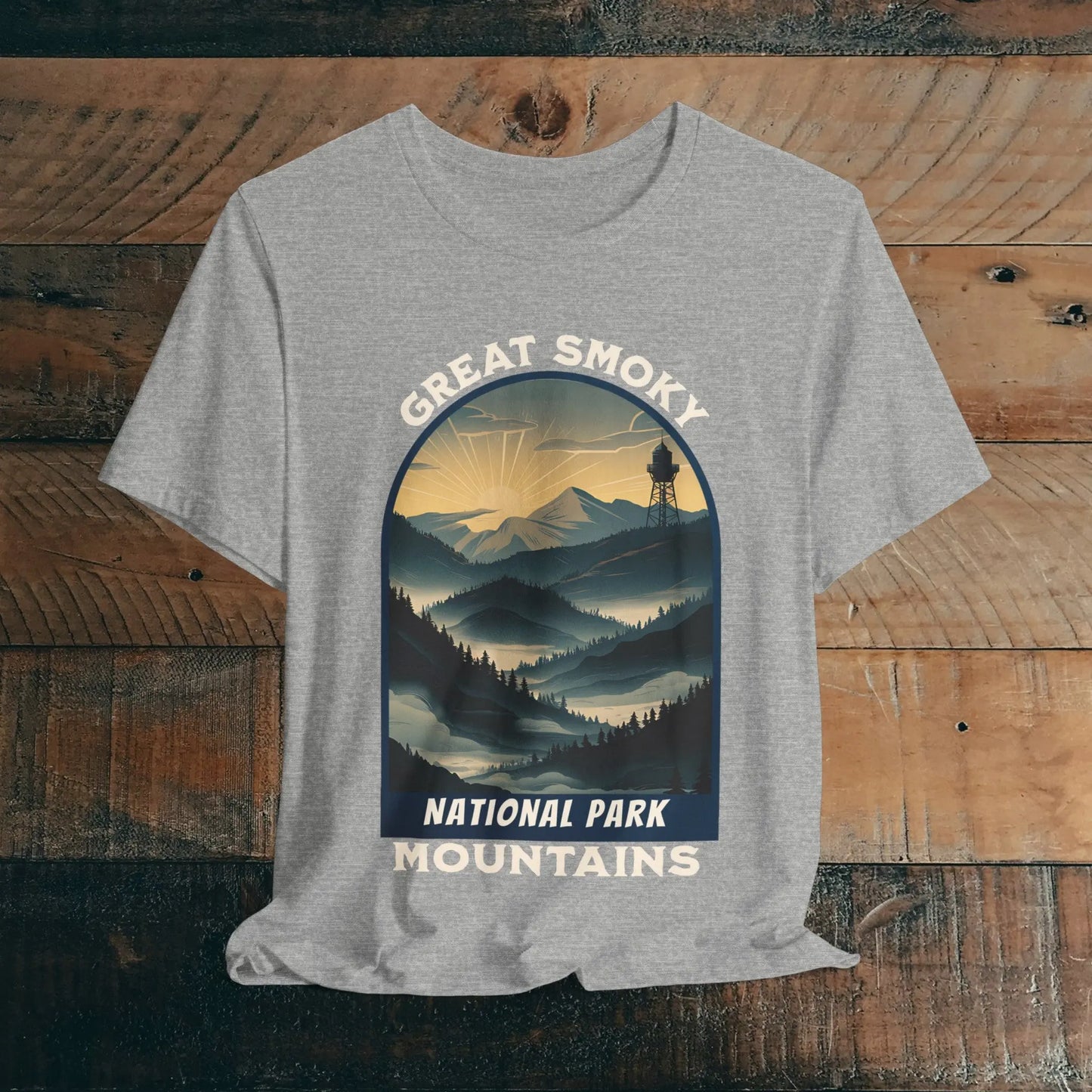 Great Smoky Mountain National Park Unisex T-Shirt 100% Soft Cotton - Park Service Apparel