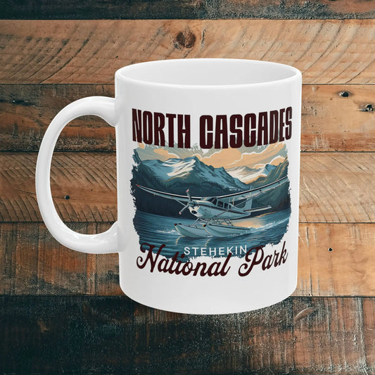 North Cascades National Park Scenic Ceramic Mug 11 15oz Stehekin - Park Service Apparel