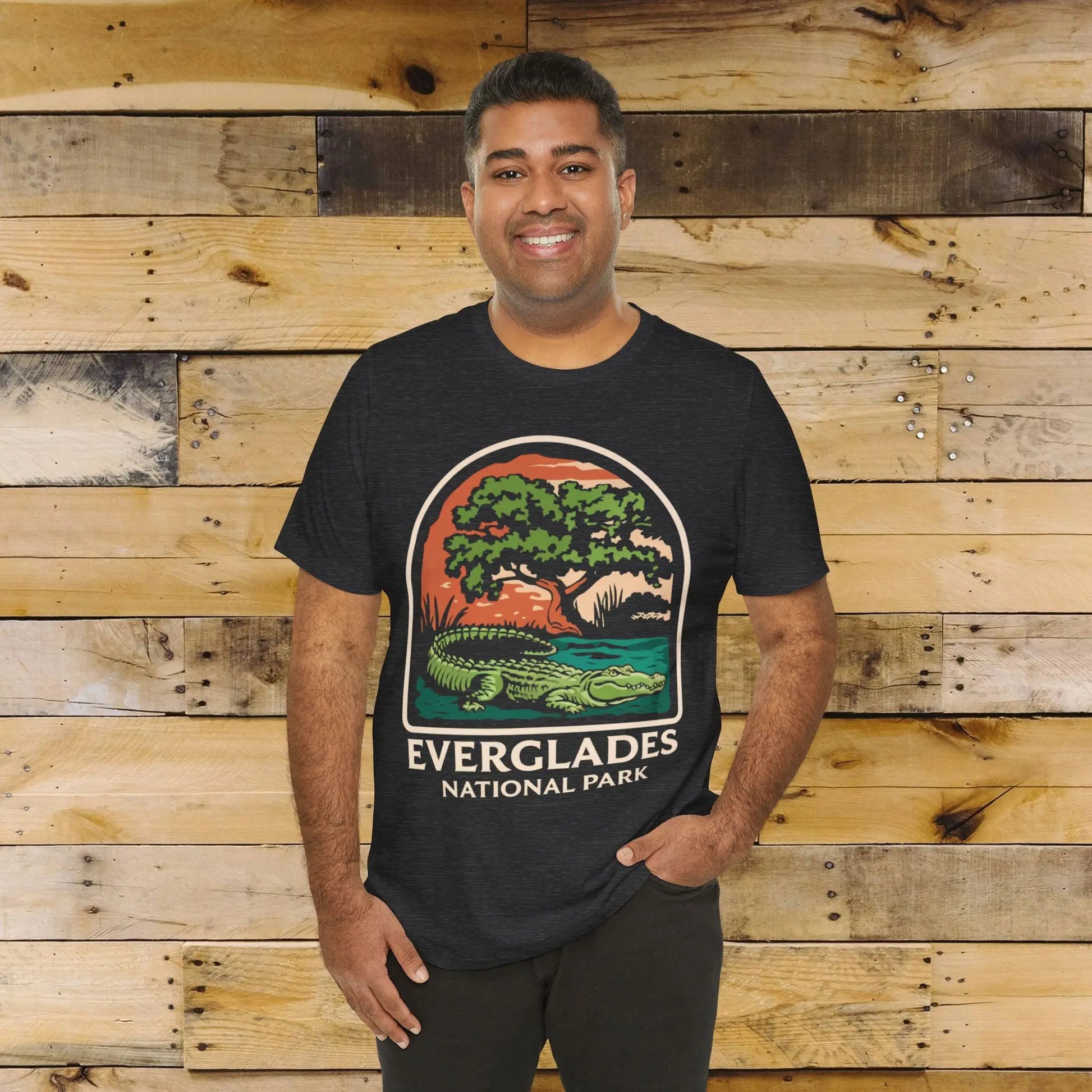 Everglades National Park Unisex Fit T-Shirt Alligator Tee - Park Service Apparel