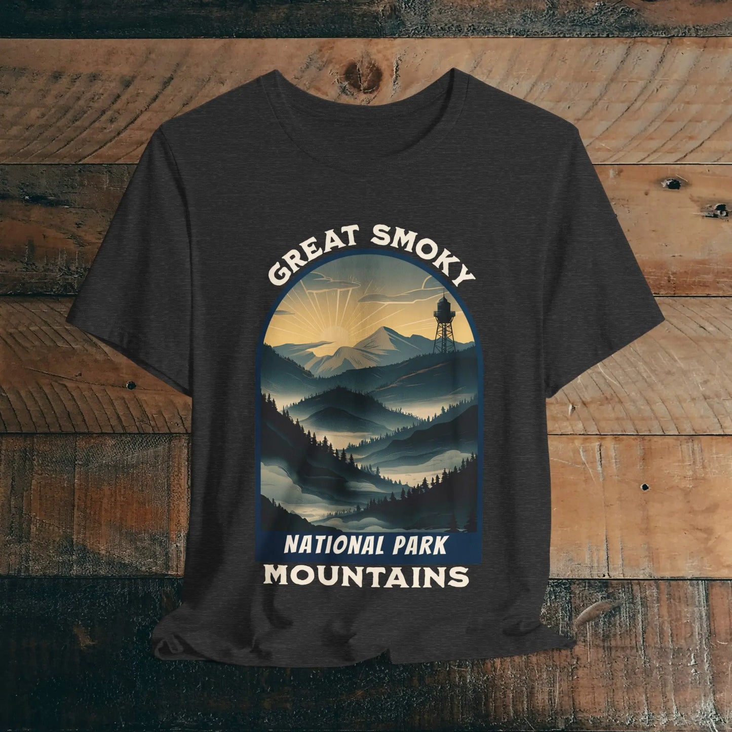 Great Smoky Mountain National Park Unisex T-Shirt 100% Soft Cotton - Park Service Apparel