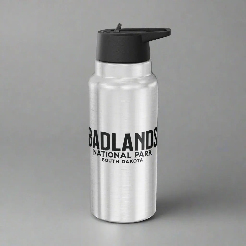 Badlands National Park Insulated Water Bottle Tumbler 32oz - Park Service Apparel