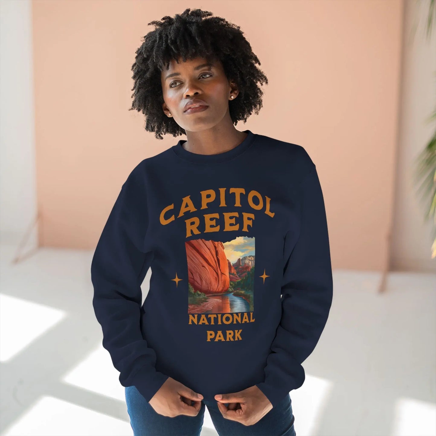 Capitol Reef National Park Unisex Fit Crewneck Sweatshirt - Park Service Apparel