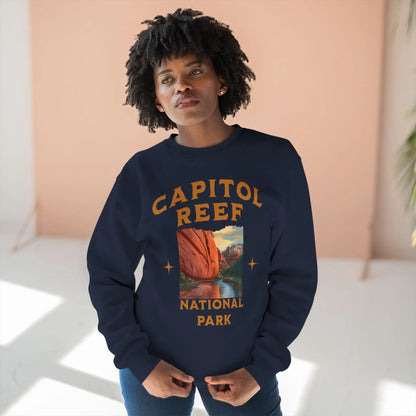Capitol Reef National Park Unisex Fit Crewneck Sweatshirt - Park Service Apparel