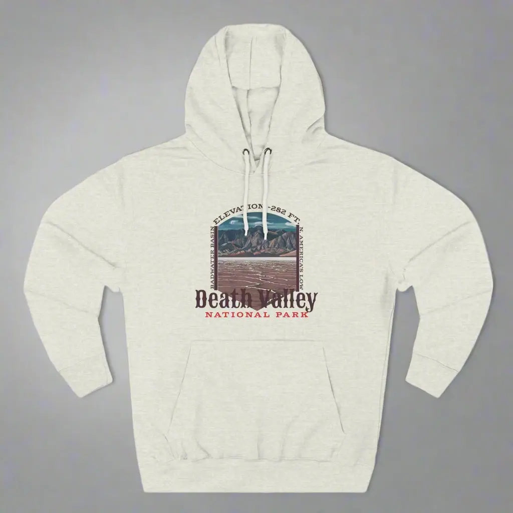 Death Valley National Park  Unisex Fit Fleece Hoodie Badwater Basin - Park Service Apparel