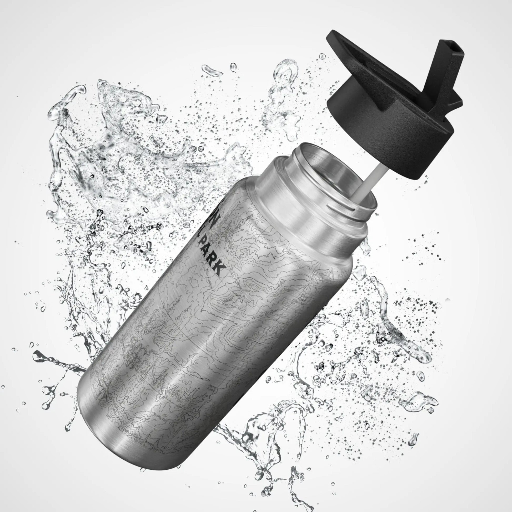 Zion National Park Insulated Water Bottle Tumbler, 32oz - Park Service Apparel