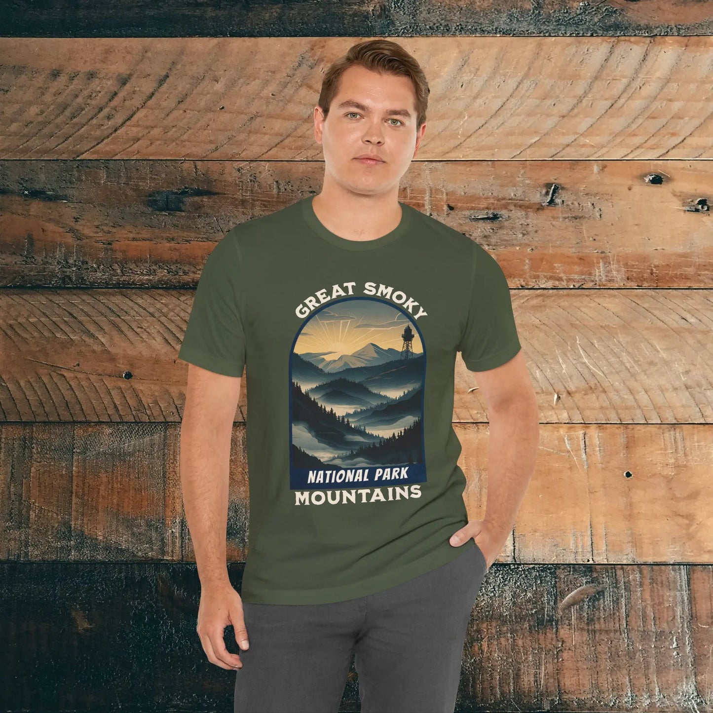 Great Smoky Mountain National Park Unisex T-Shirt 100% Soft Cotton - Park Service Apparel