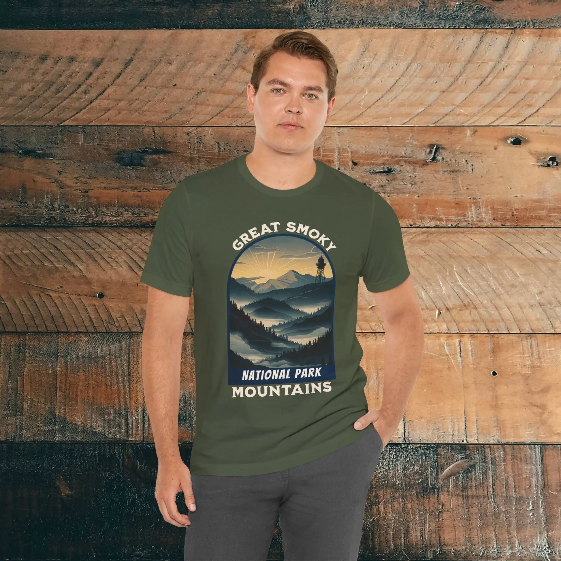 Great Smoky Mountain National Park Unisex T-Shirt 100% Soft Cotton - Park Service Apparel