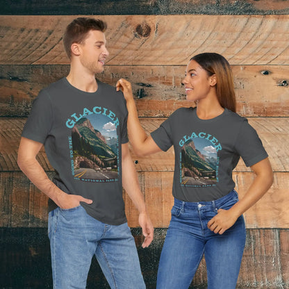 Glacier National Park Unisex Fit T-Shirt Going To The Sun Road Montana - Park Service Apparel