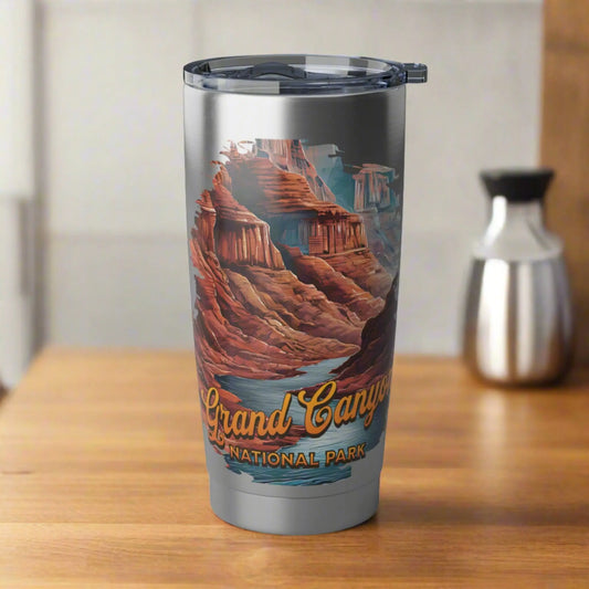 Grand Canyon National Park 20oz Tumbler Stainless Steel Insulated Sealed Top - Park Service Apparel