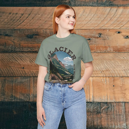 Glacier National Park Unisex Fit T-Shirt Going To The Sun Road Montana - Park Service Apparel
