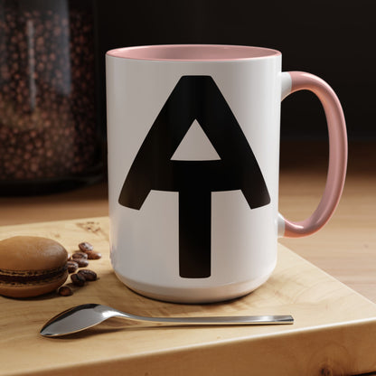 Appalachian Trail Accent Coffee Mug 11oz 15oz National Scenic AT Wood Mileage Sign Printify