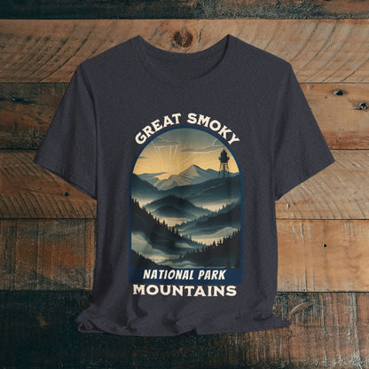 Great Smoky Mountain National Park Unisex T-Shirt 100% Soft Cotton - Park Service Apparel