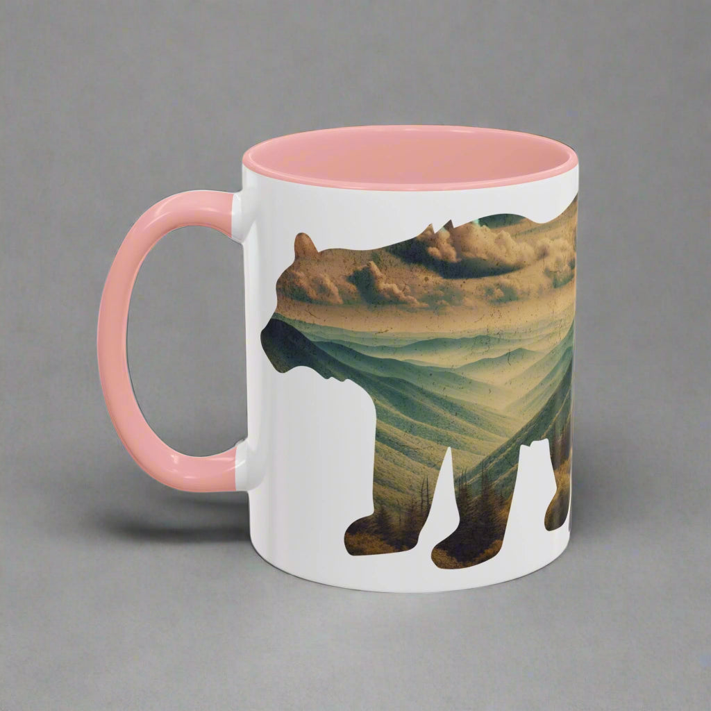Shenandoah National Park Colored Coffee Mug 11oz 15oz Virginia Bear Cup Printify