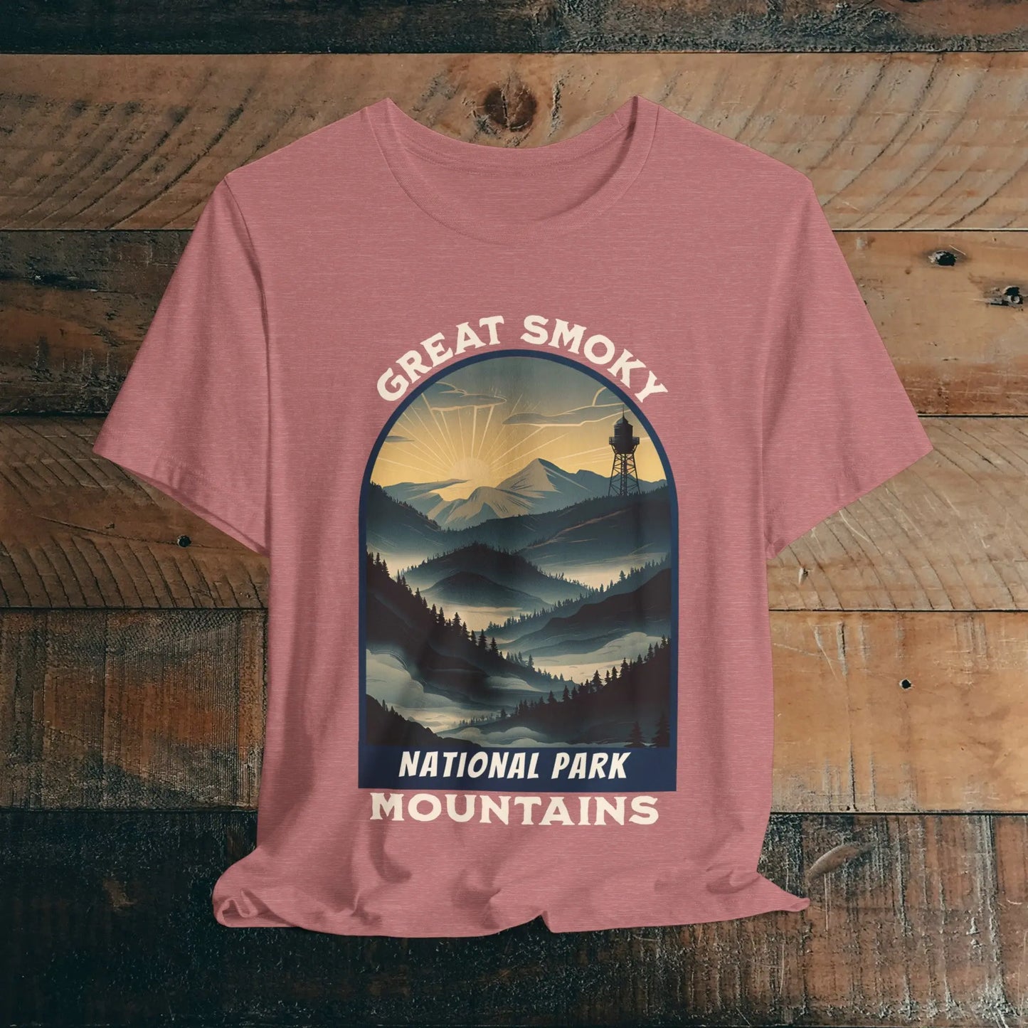 Great Smoky Mountain National Park Unisex T-Shirt 100% Soft Cotton - Park Service Apparel