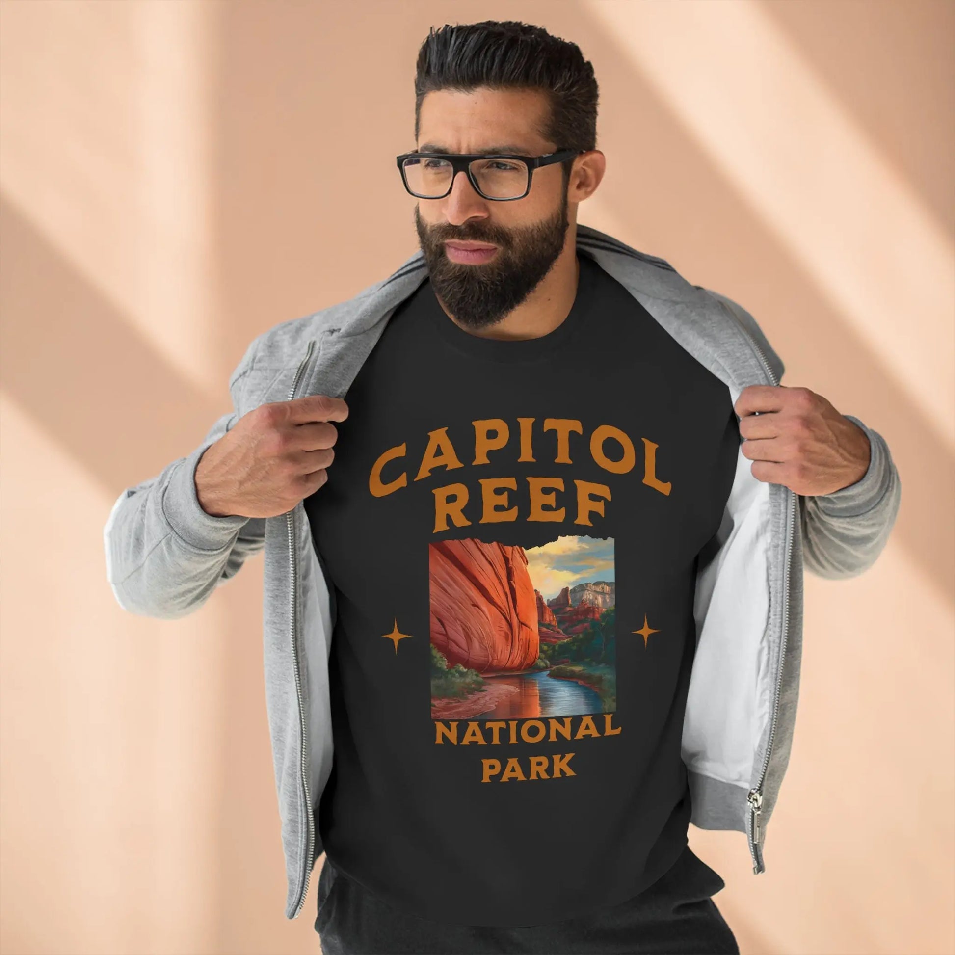 Capitol Reef National Park Unisex Fit Crewneck Sweatshirt - Park Service Apparel