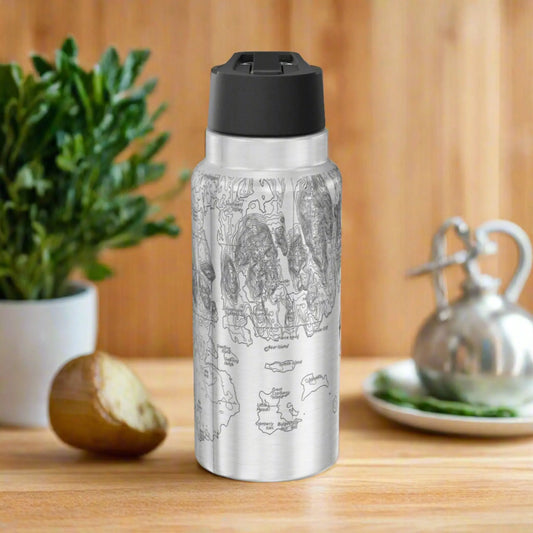 Acadia National Park Water Bottle Tumbler 32oz Double Wall Stainless Steel - Park Service Apparel
