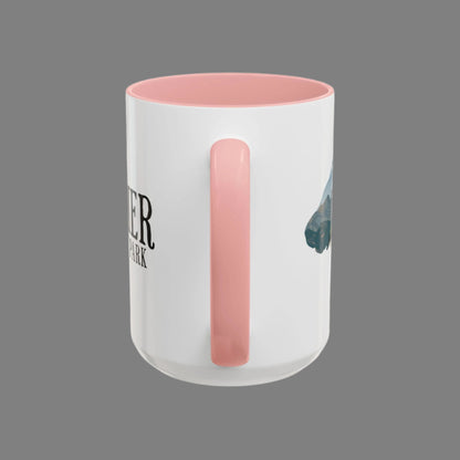 Glacier National Park Big Horned Sheep Colored Coffee Mug 11oz 15oz Cup Going To The Sun Road Printify