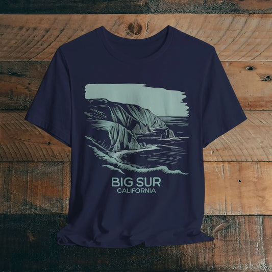 Big Sur California Unisex Fit Soft T-shirt Nature Tee - Park Service Apparel