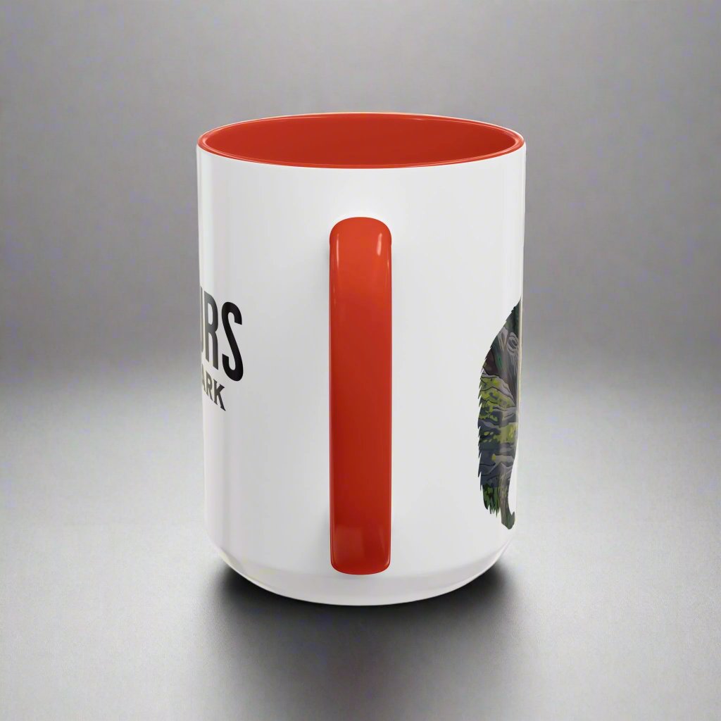 Voyageurs National Park Accent Coffee Mug 11oz 15oz Minnesota Wolf Blue Black Pink Red Outdoor Inspired Printify