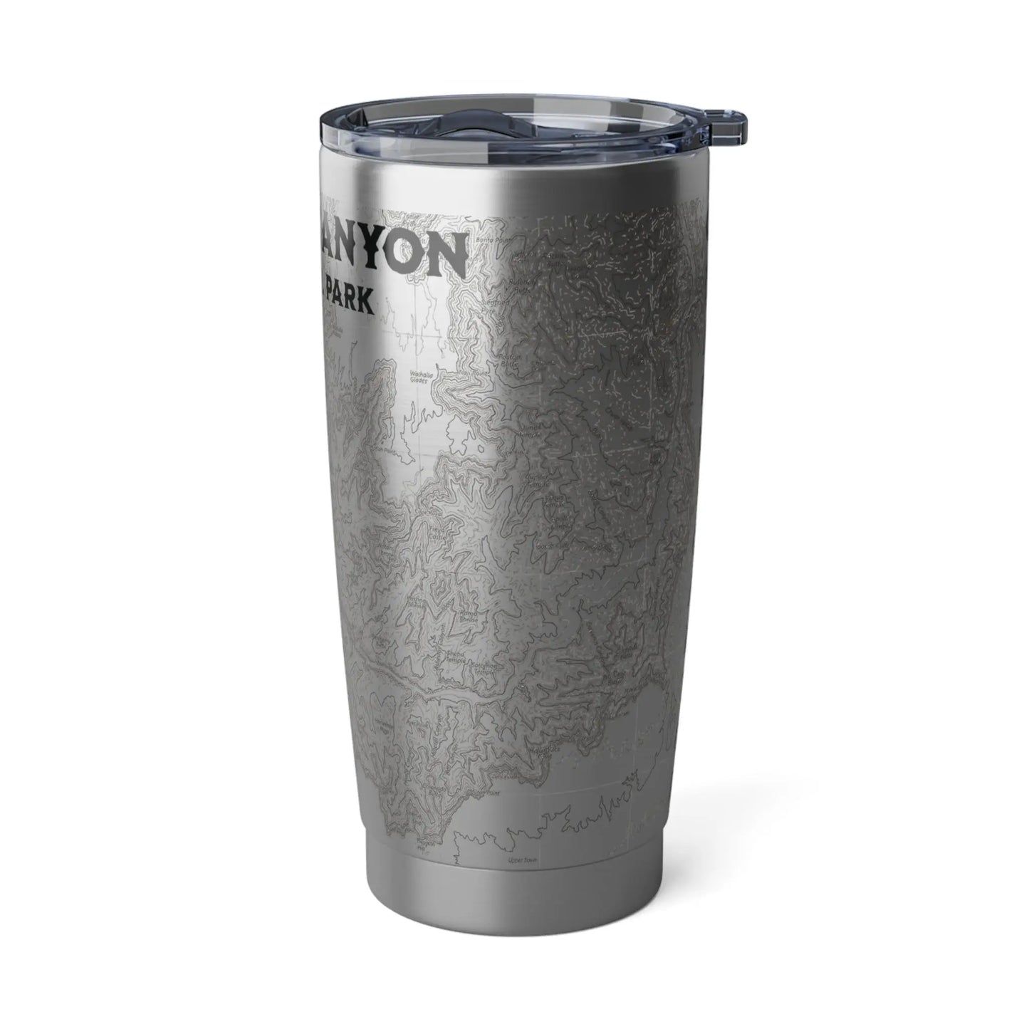Grand Canyon National Park Topographic Tumbler 20oz Spill Resistant Lid - Park Service Apparel