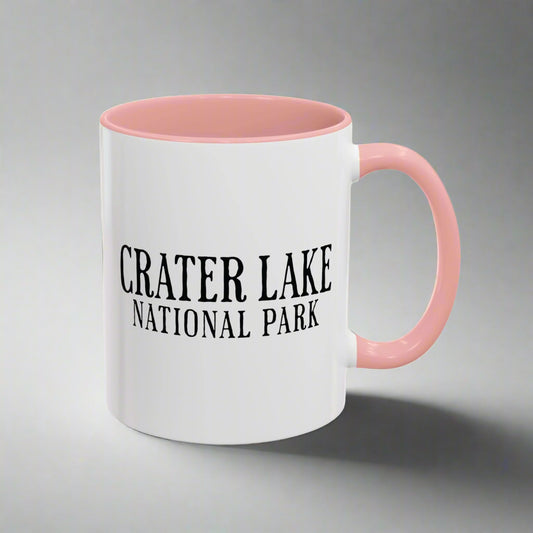 Crater Lake Colored Coffee Mug 11oz 15oz National Park Cup Printify