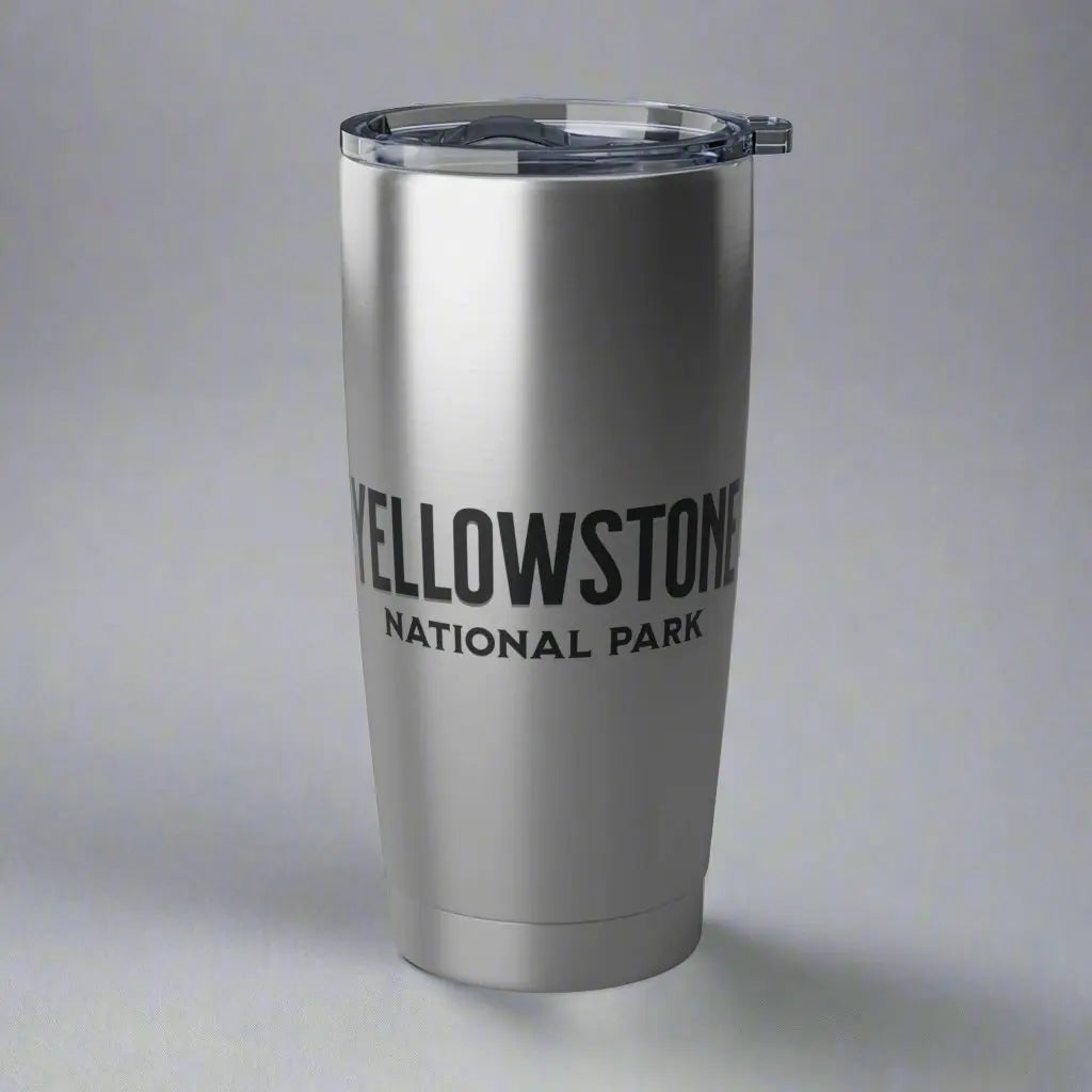 Yellowstone National Park Insulated 20oz Tumbler Buffalo Geyser - Park Service Apparel