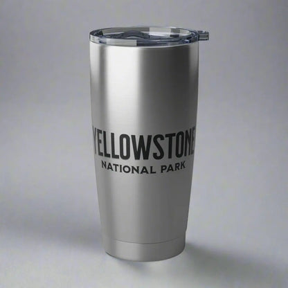 Yellowstone National Park Insulated 20oz Tumbler Buffalo Geyser - Park Service Apparel