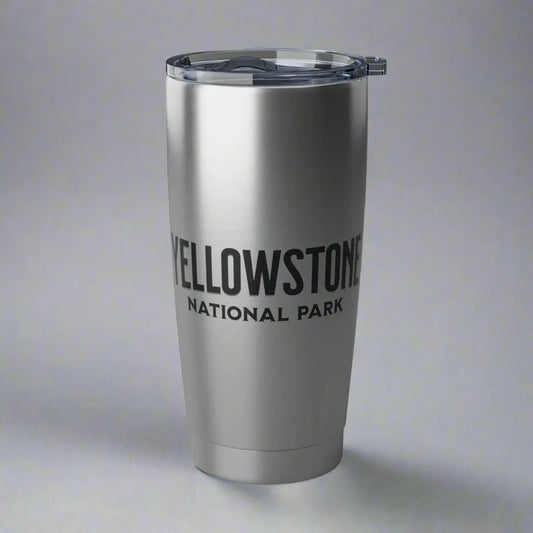 Yellowstone National Park Insulated 20oz Tumbler Buffalo Geyser - Park Service Apparel