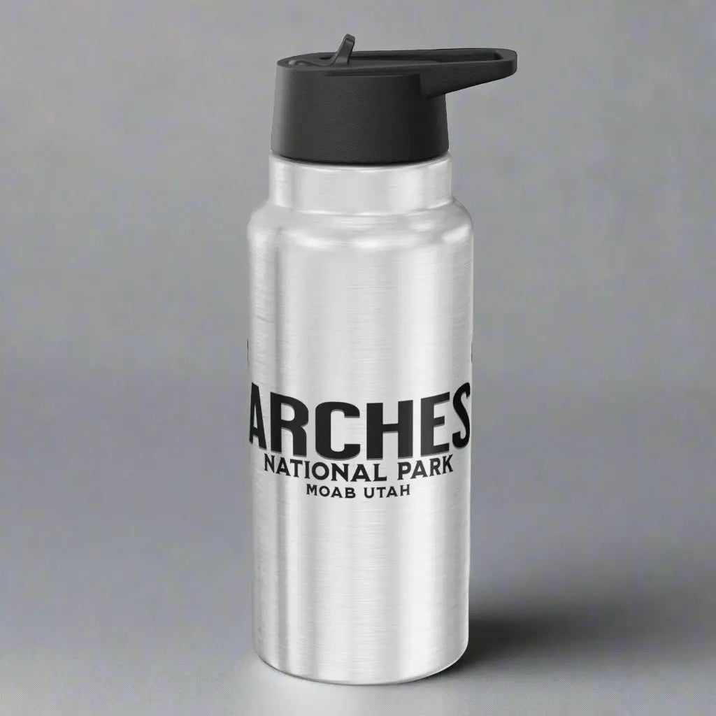 Arches National Park Insulated Water Bottle Tumbler 32oz Seek The Stars - Park Service Apparel