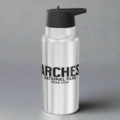 Arches National Park Insulated Water Bottle Tumbler 32oz Seek The Stars - Park Service Apparel