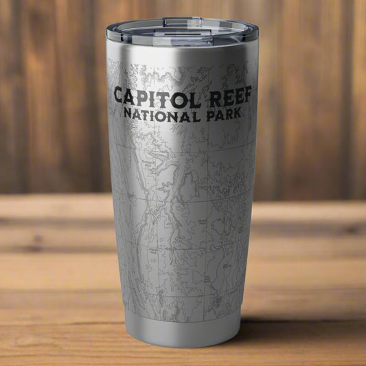 Capitol Reef National Park Topographic Insulated Tumbler 20oz